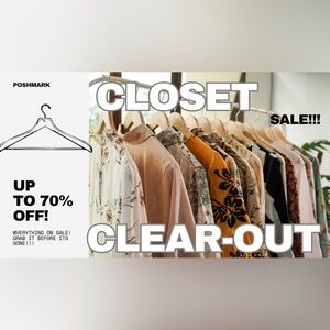 50% OFF ALL ITEMS (in closet)🤍🩷🩵